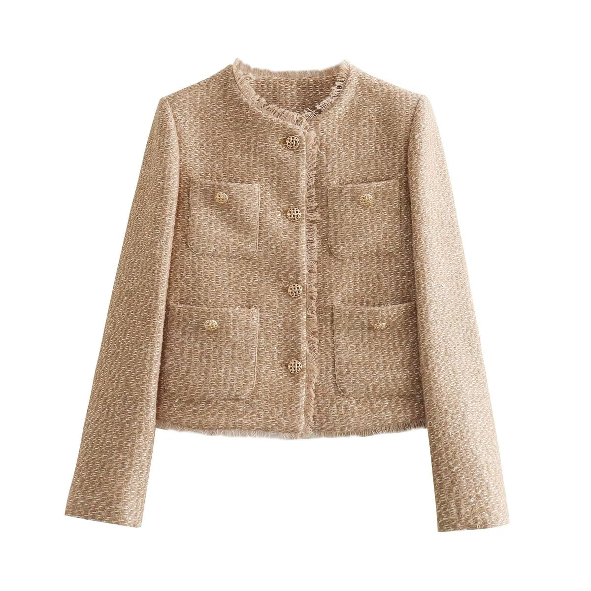 Florence - Classic Woolen Jacket - for Women | Ideal for Winter